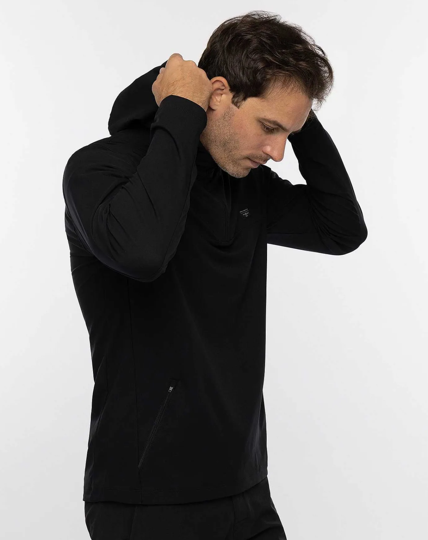 TravisMathew Ancient Ruins Quarter Zip Hoodie> Quarter Zips