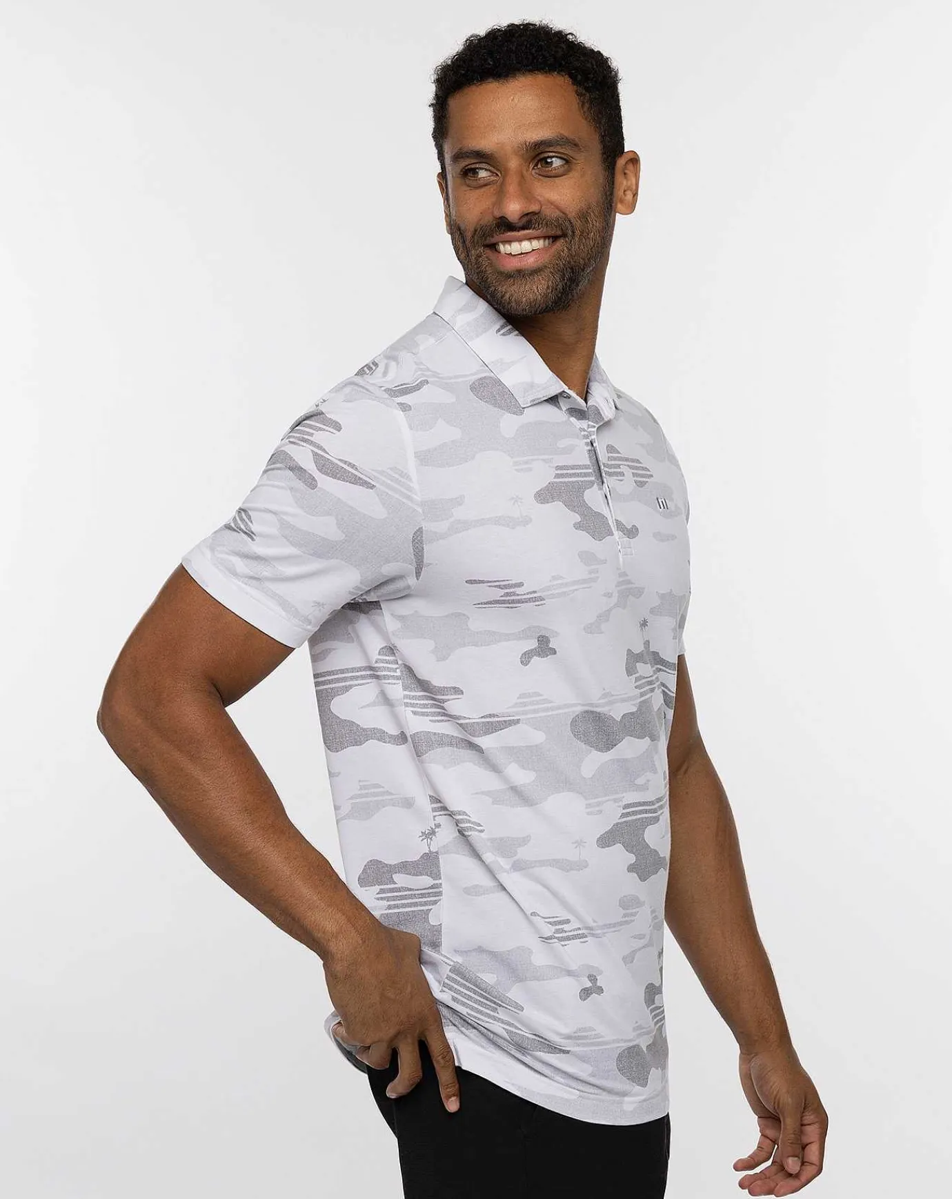 TravisMathew Beachside Stealth Polo> Polos