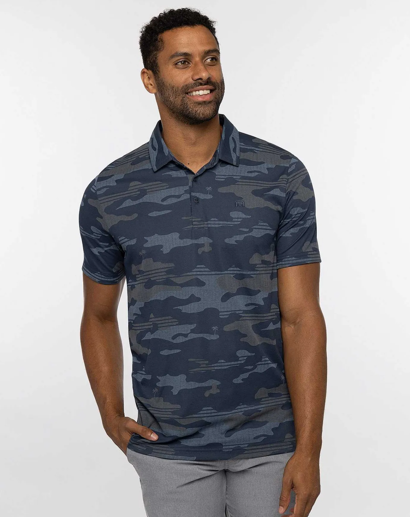 TravisMathew Beachside Stealth Polo> Polos