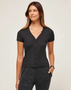 TravisMathew Butterfly Beach Ribbed Top> Shirts & Tops
