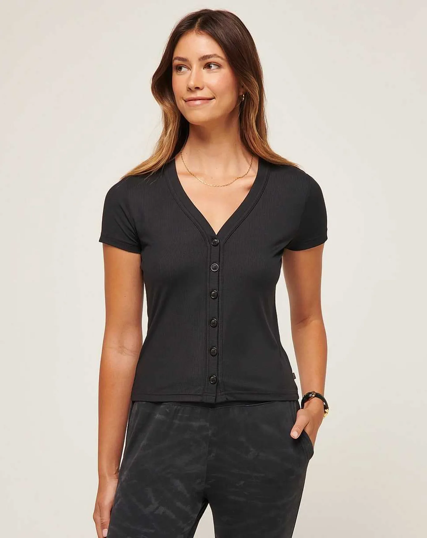 TravisMathew Butterfly Beach Ribbed Top> Shirts & Tops