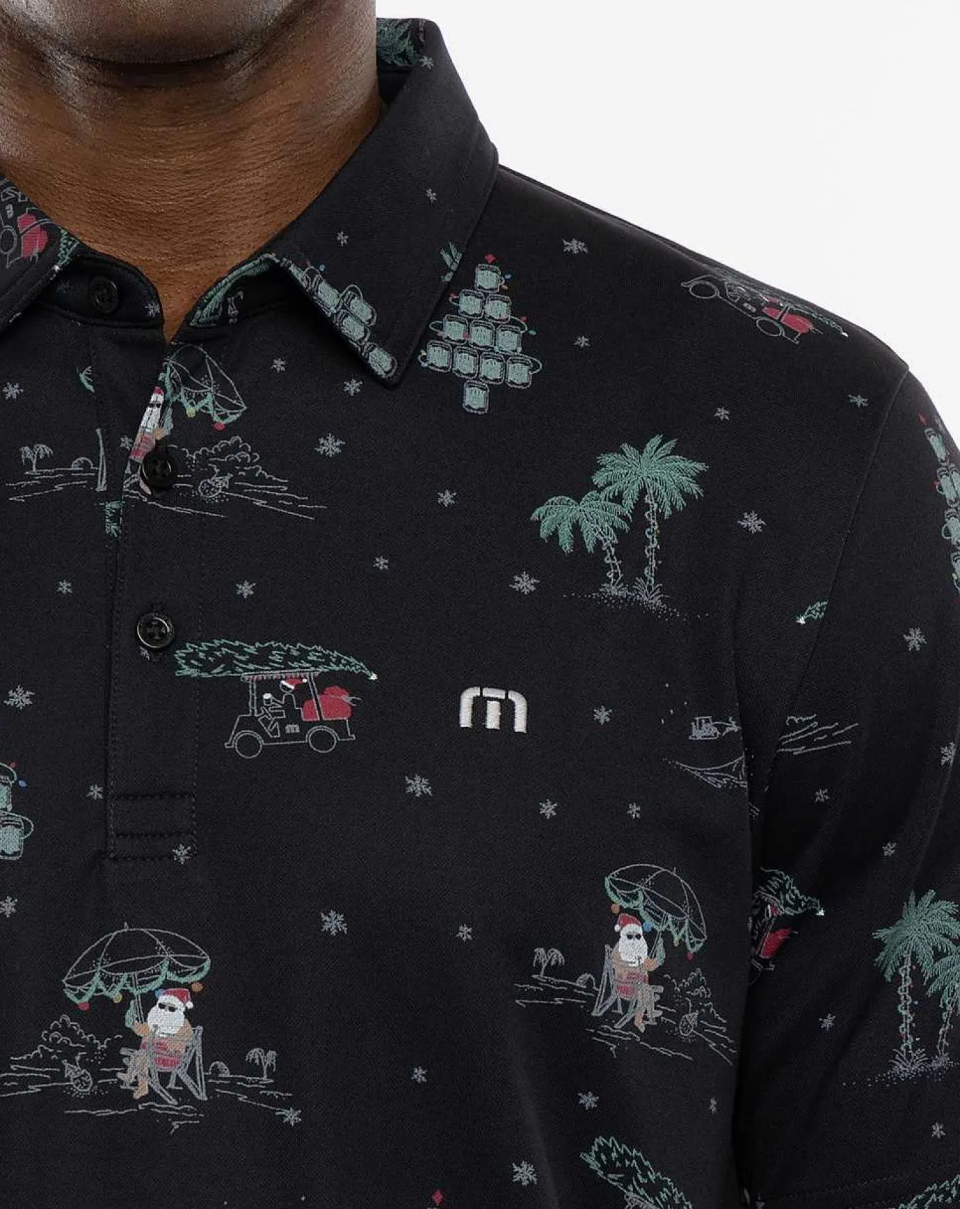 TravisMathew California Christmas Polo> Polos