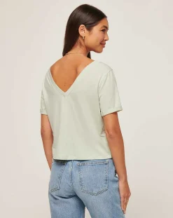 TravisMathew Calm Waters Vneck Top> Shirts & Tops