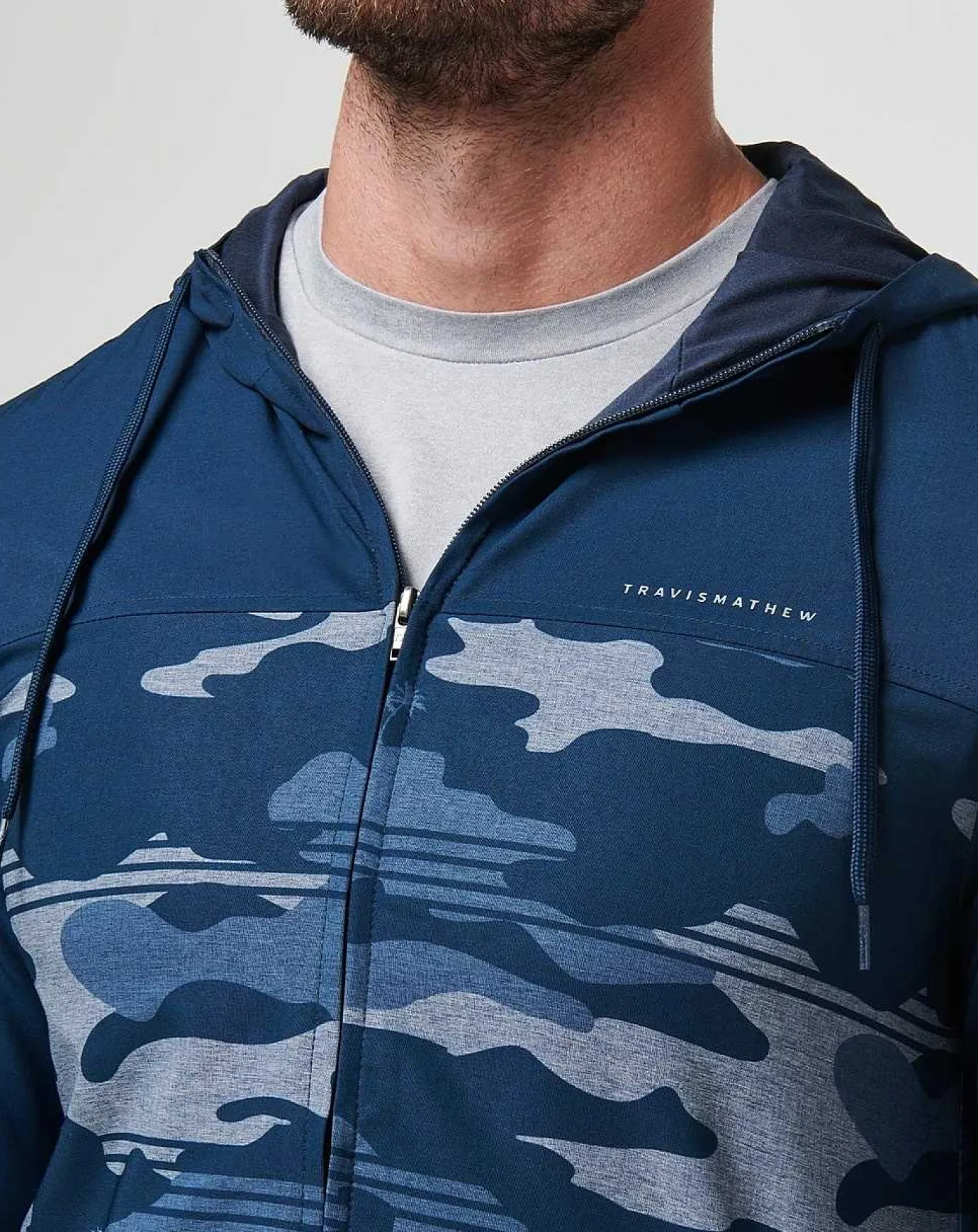 TravisMathew Camo Tech Hoodie> Hoodies & Sweatshirts