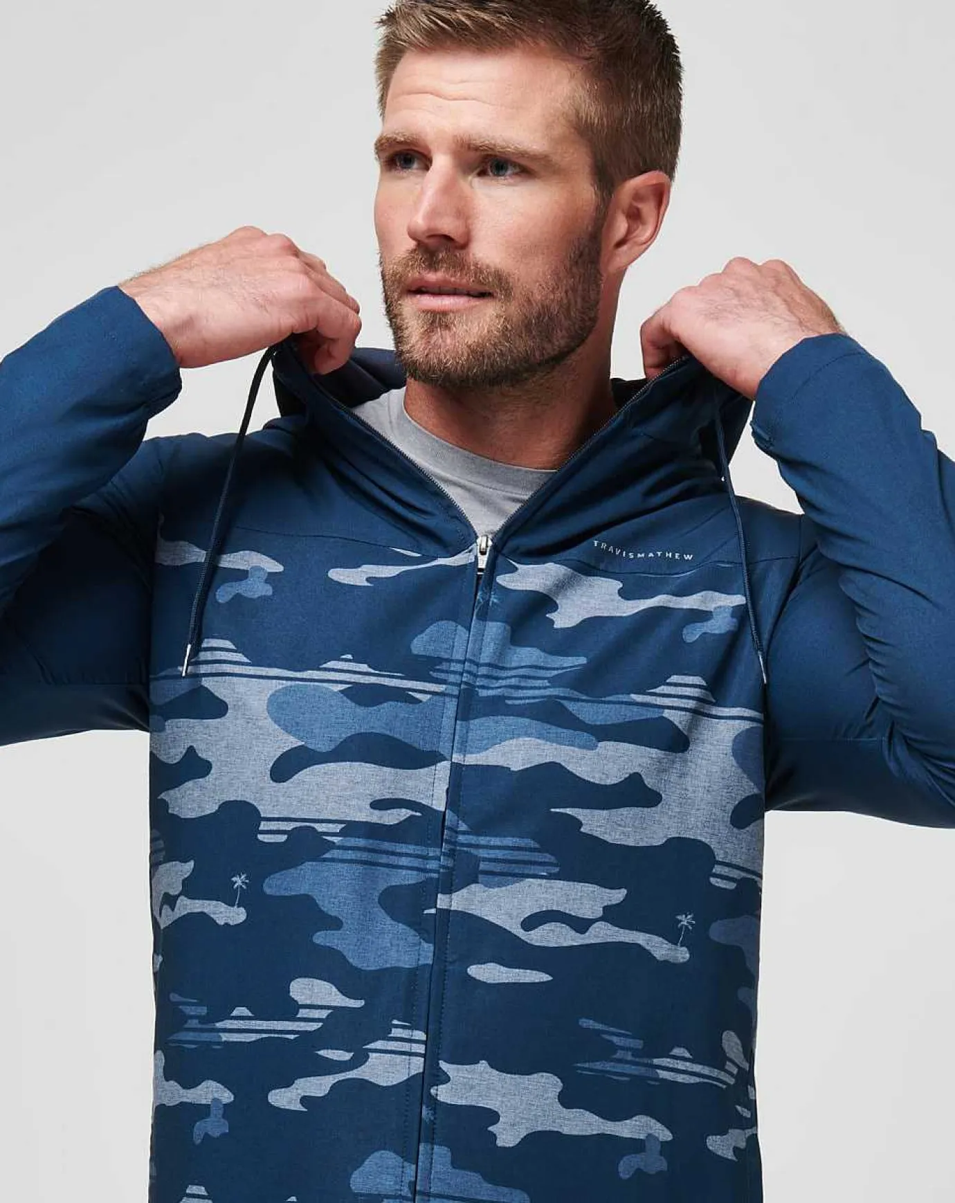 TravisMathew Camo Tech Hoodie> Hoodies & Sweatshirts