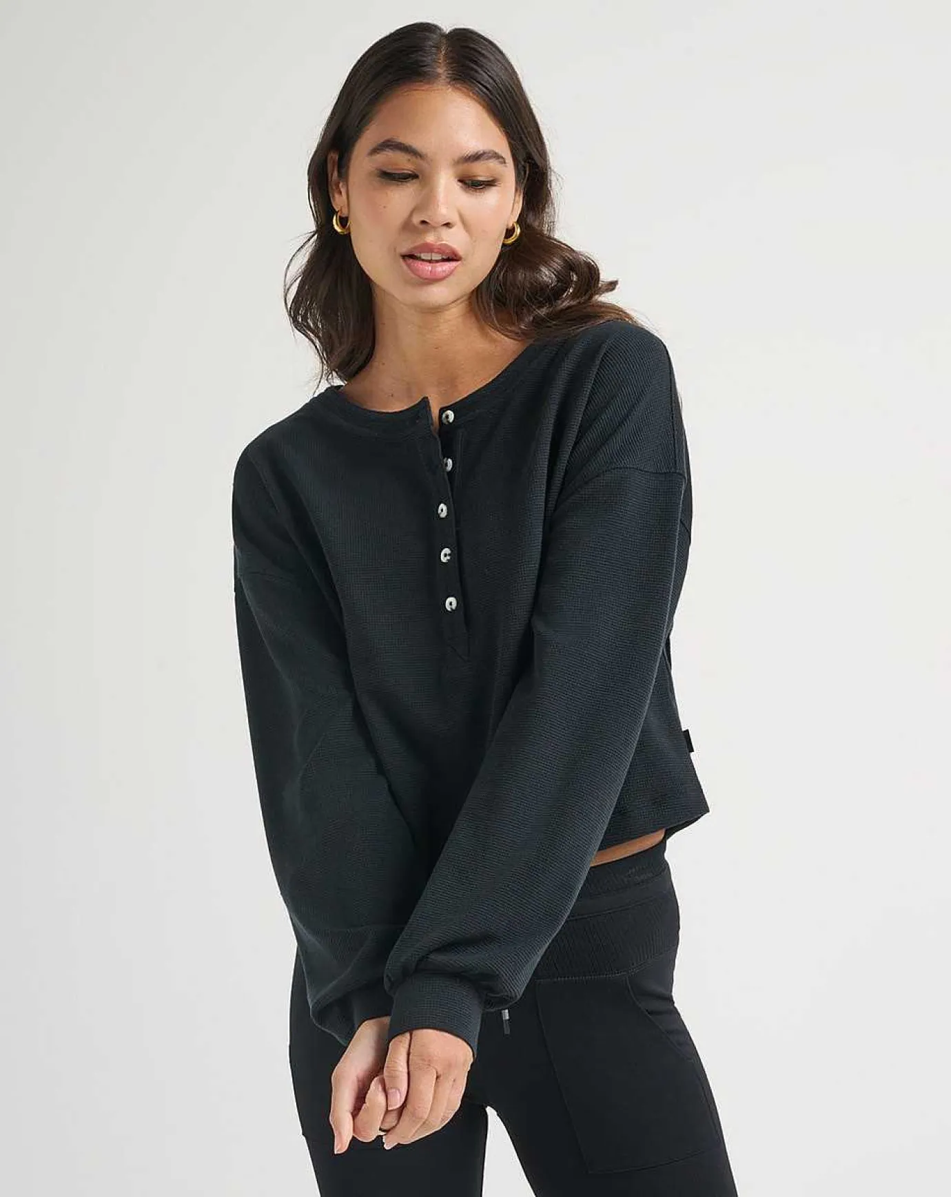 TravisMathew Casual Acquaintance Waffle Top> Shirts & Tops