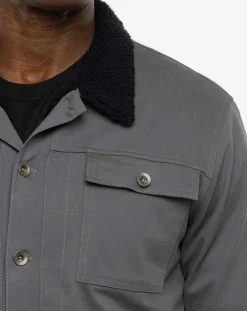 TravisMathew Cloud Denim Sherpa Jacket><noscript><img width=