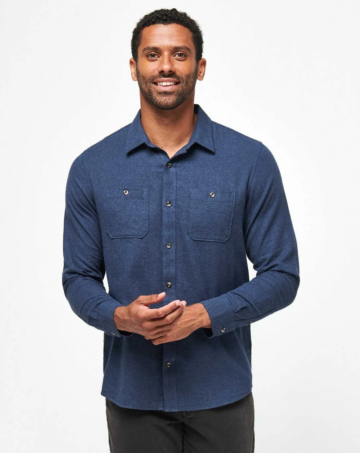 TravisMathew Cloud Flannel Button-Up> Button-Ups
