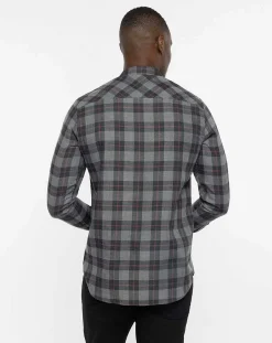 TravisMathew Cloud Flannel Plaid Button-Up> Button-Ups