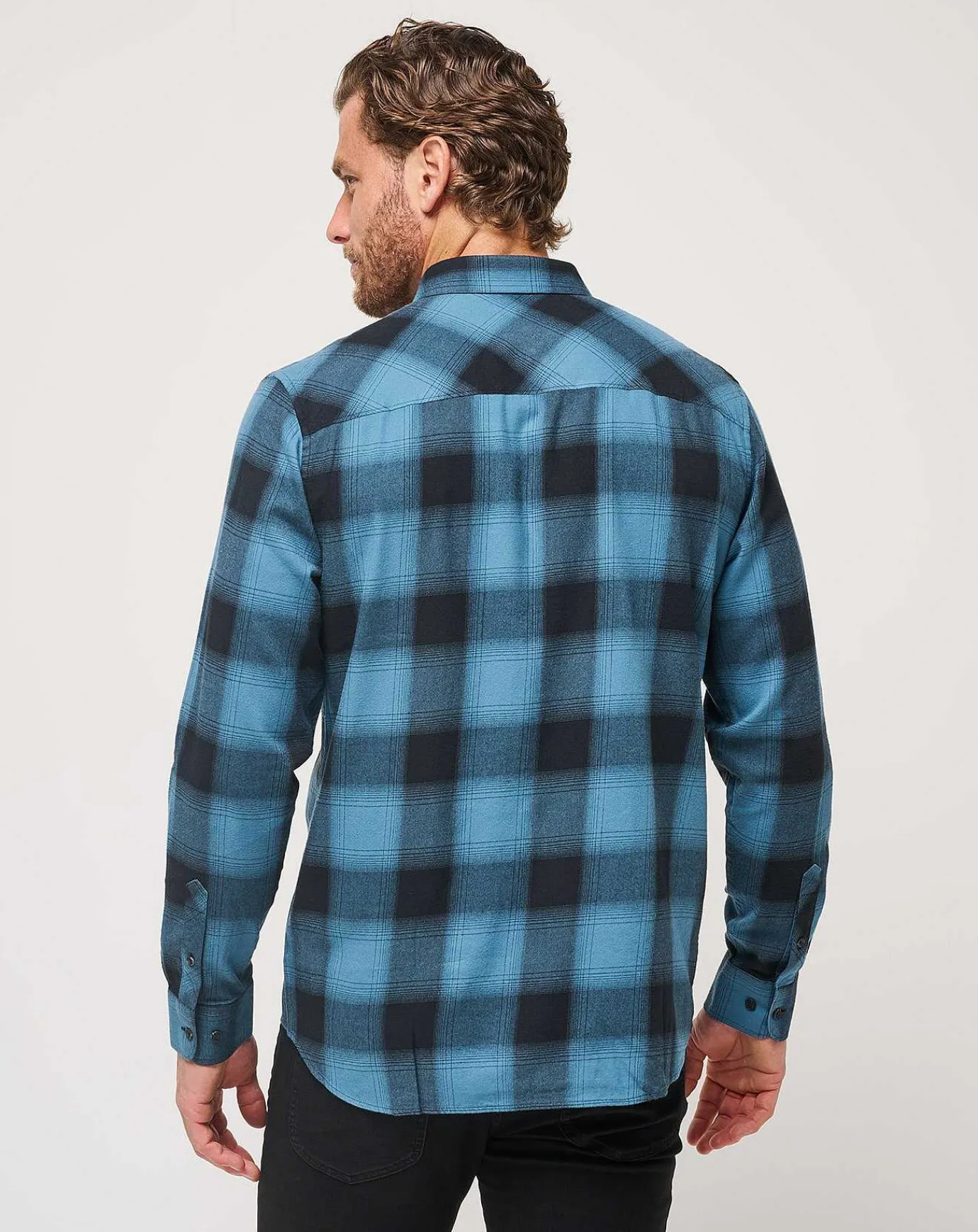 TravisMathew Cloud Flannel Plaid Button-Up> Button-Ups