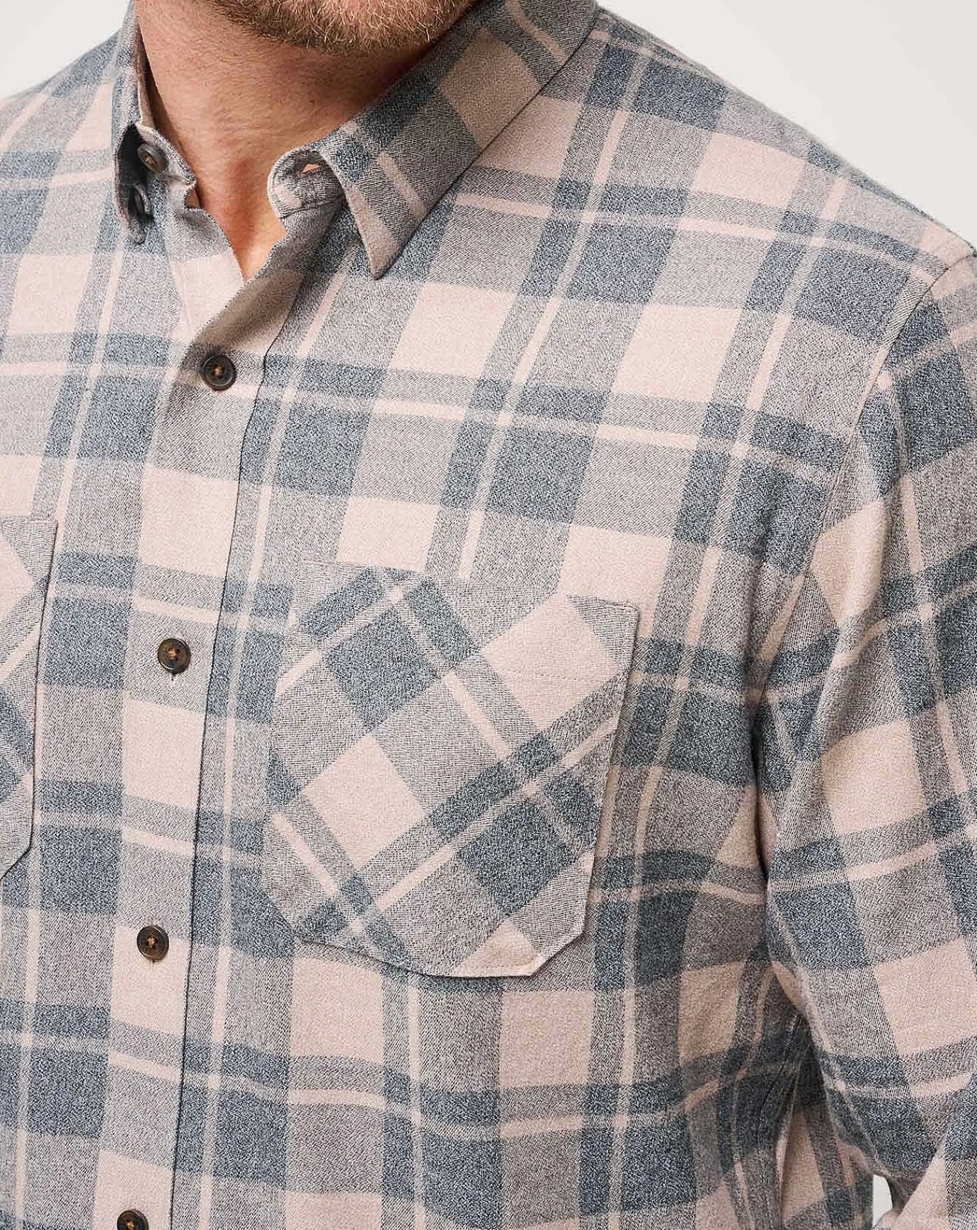 TravisMathew Cloud Flannel Plaid Button-Up> Button-Ups