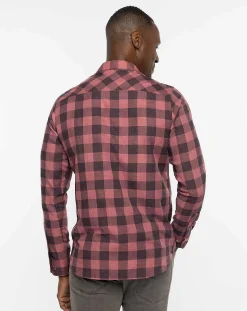 TravisMathew Cloud Flannel Plaid Button-Up> Button-Ups