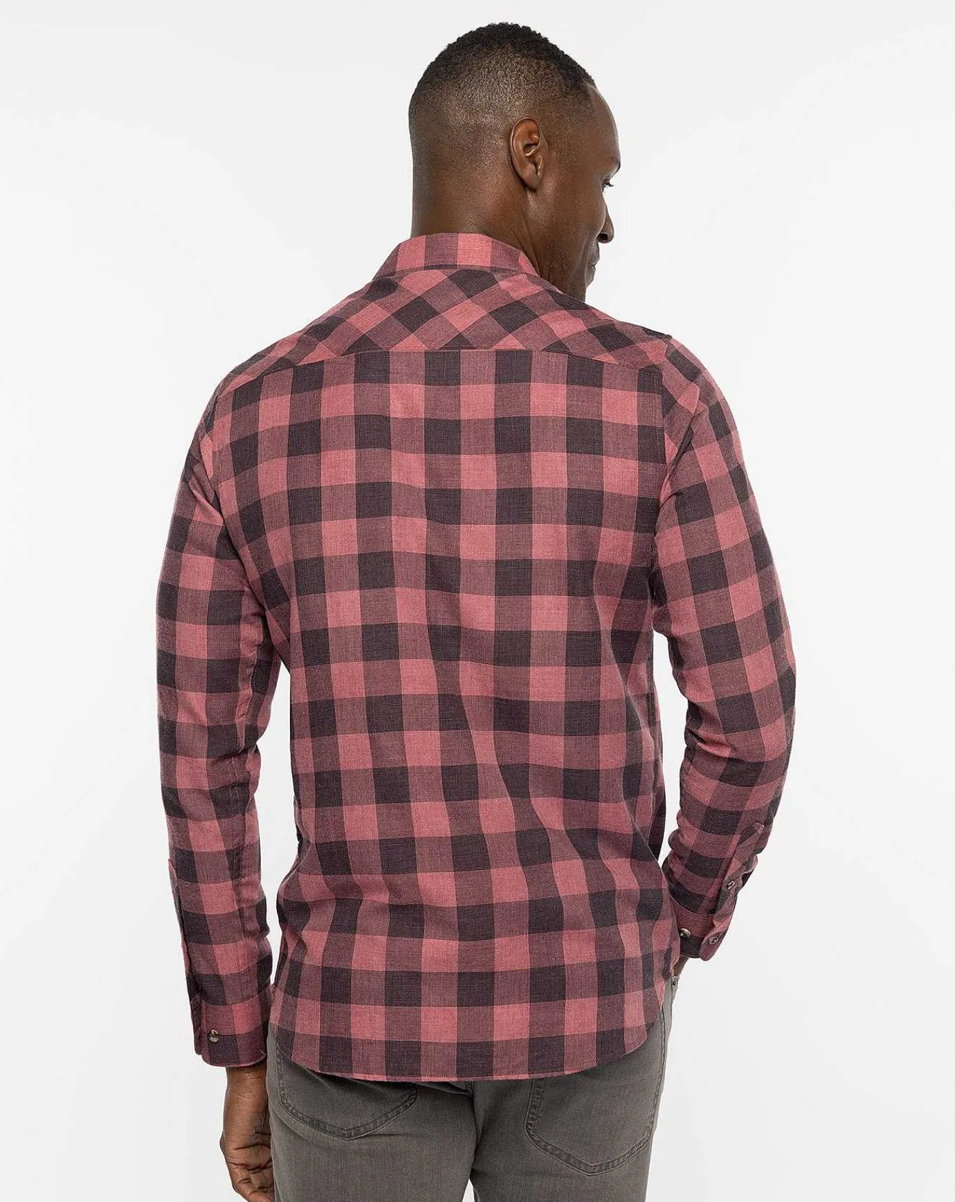 TravisMathew Cloud Flannel Plaid Button-Up> Button-Ups