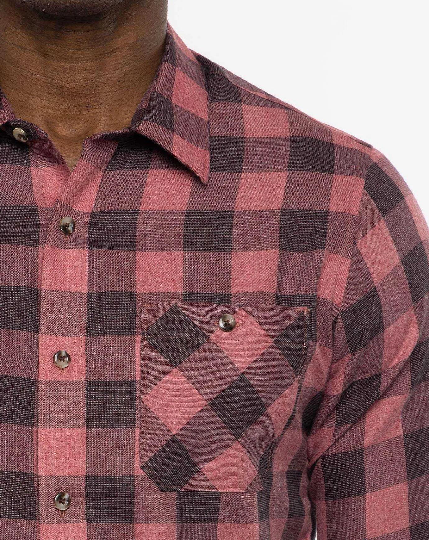 TravisMathew Cloud Flannel Plaid Button-Up> Button-Ups