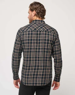 TravisMathew Cloud Flannel Plaid Button-Up> Button-Ups