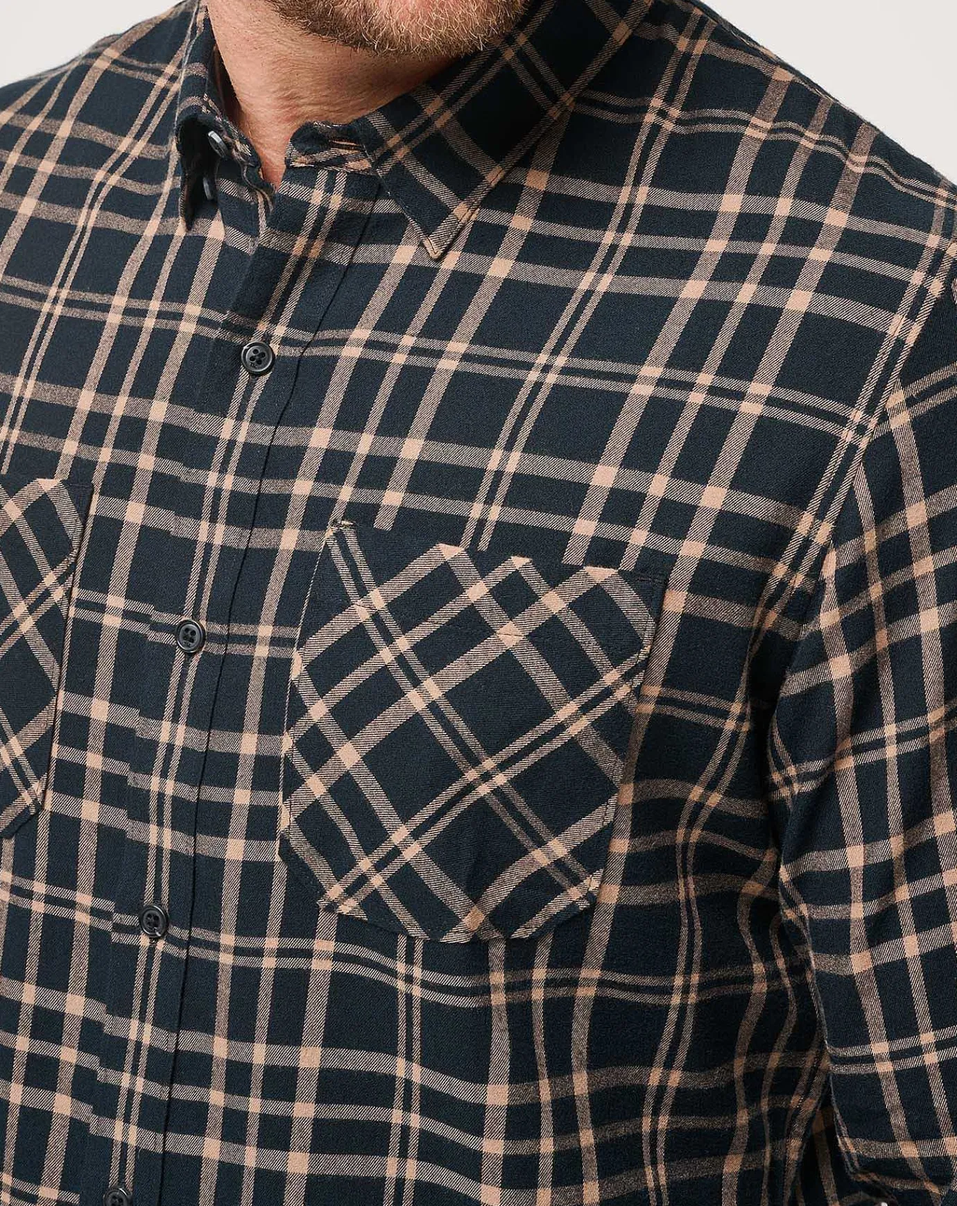 TravisMathew Cloud Flannel Plaid Button-Up> Button-Ups