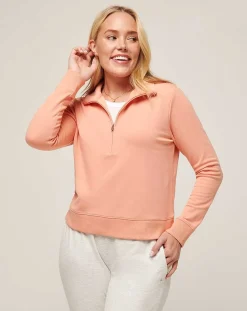 TravisMathew Cloud Fleece Half Zip> Hoodies & Pullovers