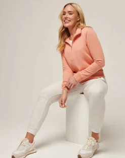 TravisMathew Cloud Fleece Half Zip><noscript><img width=