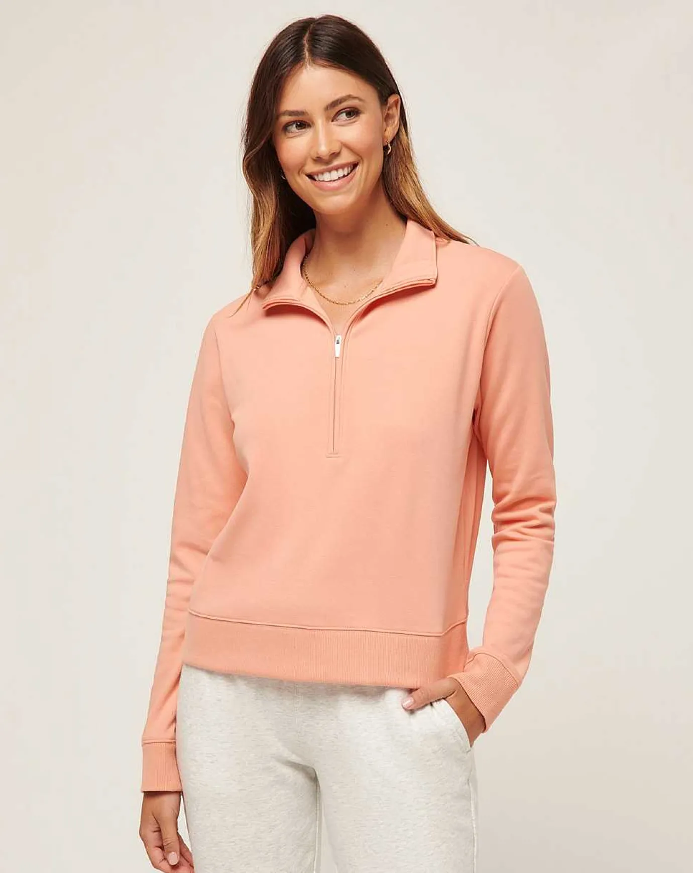 TravisMathew Cloud Fleece Half Zip> Hoodies & Pullovers