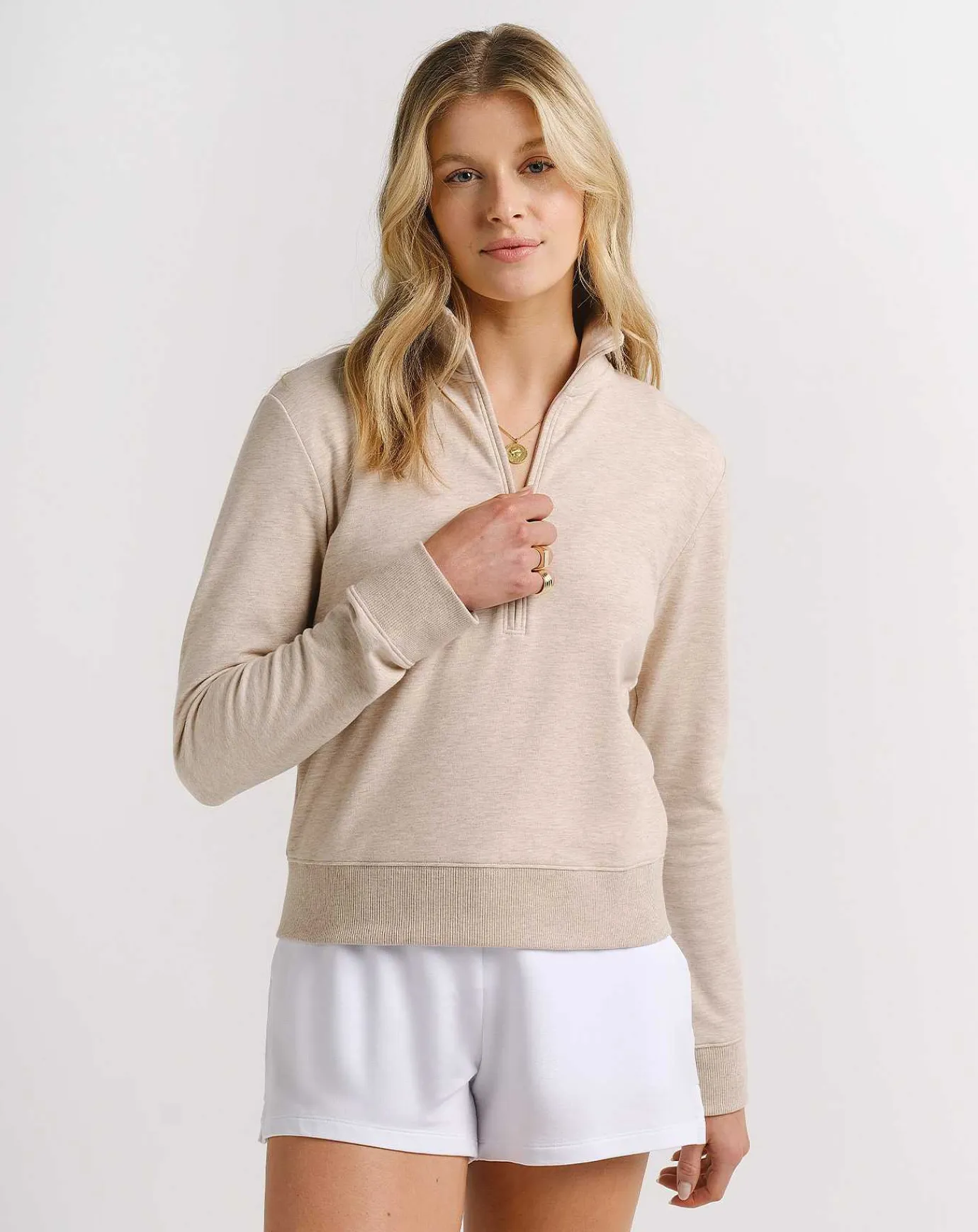 TravisMathew Cloud Fleece Half Zip> Hoodies & Pullovers