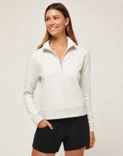 TravisMathew Cloud Fleece Half Zip> Hoodies & Pullovers