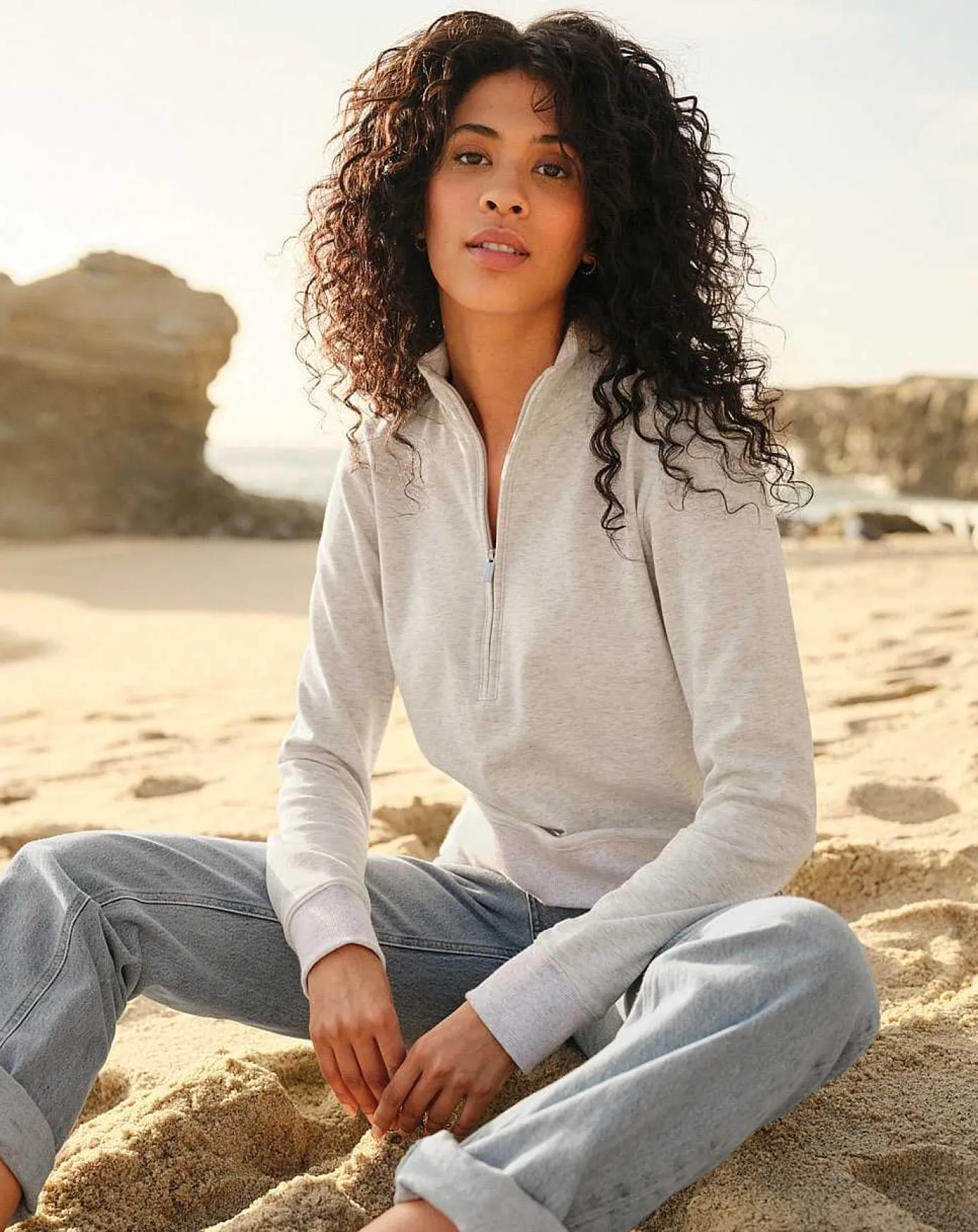 TravisMathew Cloud Fleece Half Zip> Hoodies & Pullovers