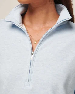 TravisMathew Cloud Fleece Half Zip> Hoodies & Pullovers