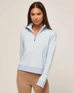 TravisMathew Cloud Fleece Half Zip><noscript><img width=