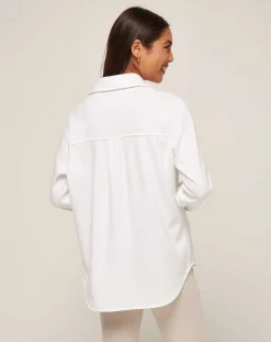 TravisMathew Cloud Fleece Shacket><noscript><img width=