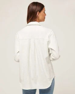 TravisMathew Cloud Fleece Shacket> Shirts & Tops