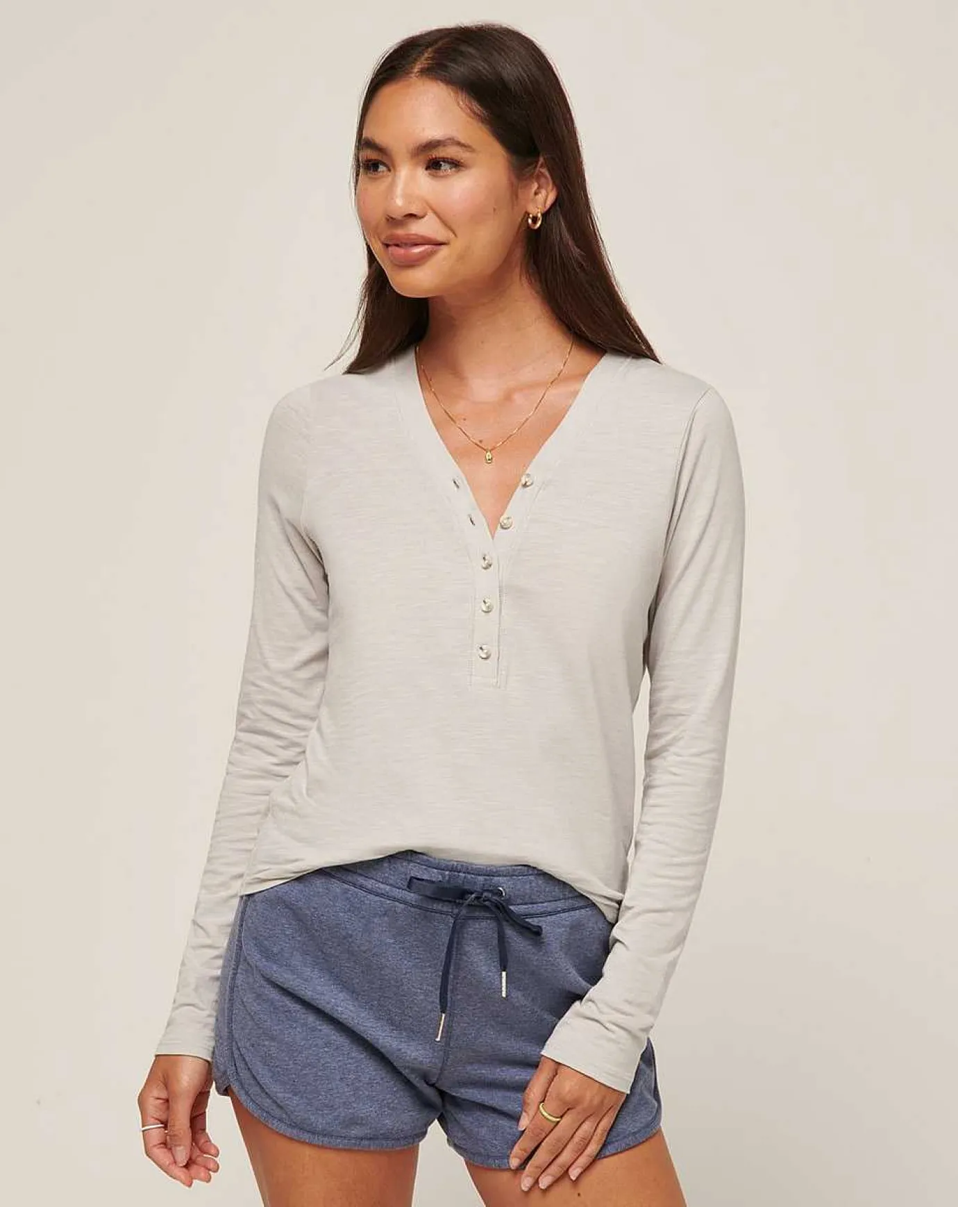 TravisMathew Cloud Jersey Henley> Shirts & Tops