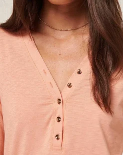 TravisMathew Cloud Jersey Henley> Shirts & Tops