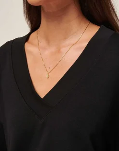 TravisMathew Cloud Terry Vneck Top><noscript><img width=