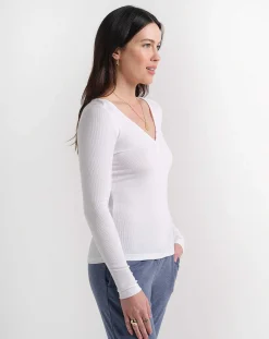 TravisMathew Cocktail Hour Cloud Ribbed Top><noscript><img width=