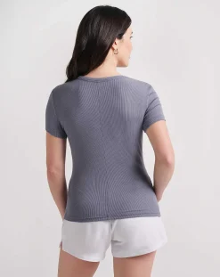 TravisMathew Come Alive Cloud Ribbed Top><noscript><img width=