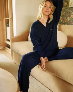 TravisMathew Connecting Flight Cloud Terry Wide Leg Pant> Pants
