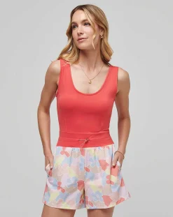 TravisMathew Dawn Glow Tech Woven Romper> Dresses And Skorts