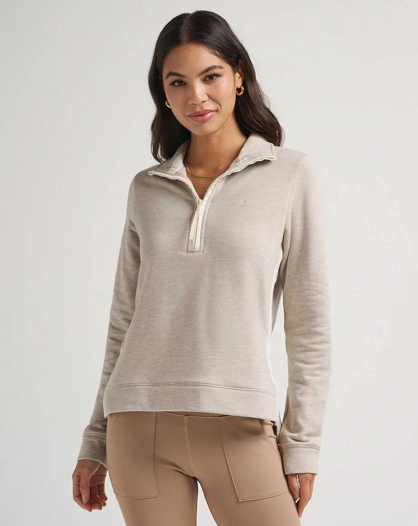 TravisMathew Delaney Cloud Fleece Half Zip> Hoodies & Pullovers