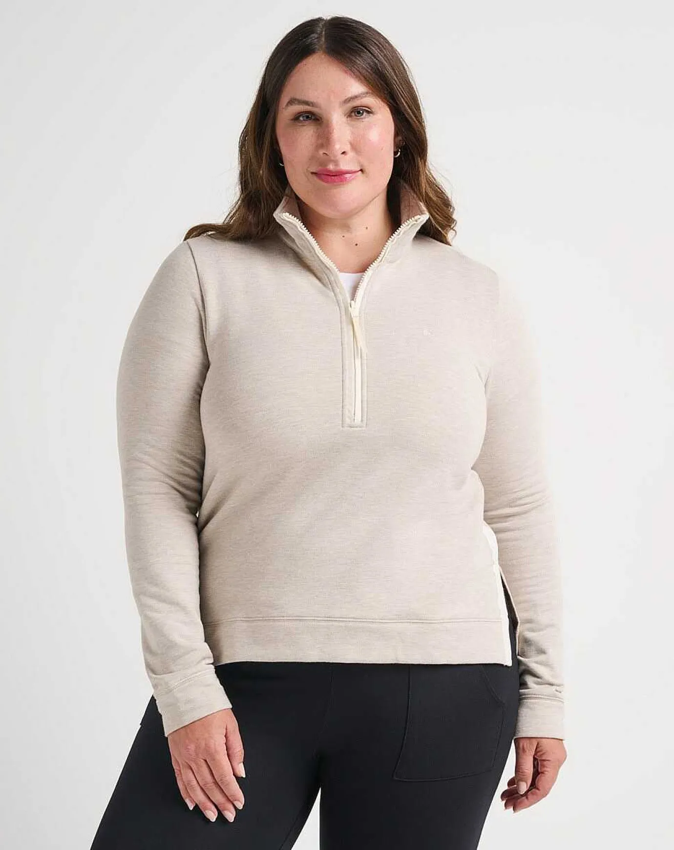 TravisMathew Delaney Cloud Fleece Half Zip> Hoodies & Pullovers