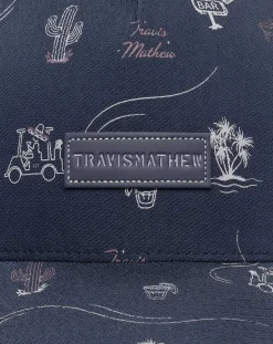 TravisMathew Drop In The Ocean Snapback Hat> Snapbacks