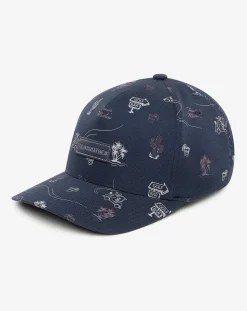 TravisMathew Drop In The Ocean Snapback Hat> Snapbacks