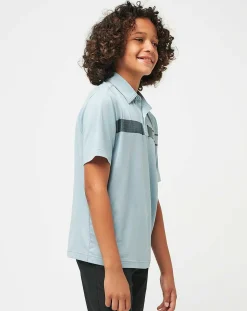 TravisMathew Dropping In Youth Polo> Youth Tops