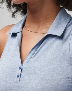 TravisMathew Featherweight Active Sleeveless Polo><noscript><img width=