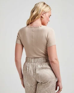 TravisMathew Fizzy Drink Cloud Ribbed Top> Shirts & Tops