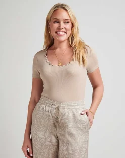 TravisMathew Fizzy Drink Cloud Ribbed Top><noscript><img width=