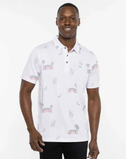 TravisMathew Four Wheeling Polo> Polos