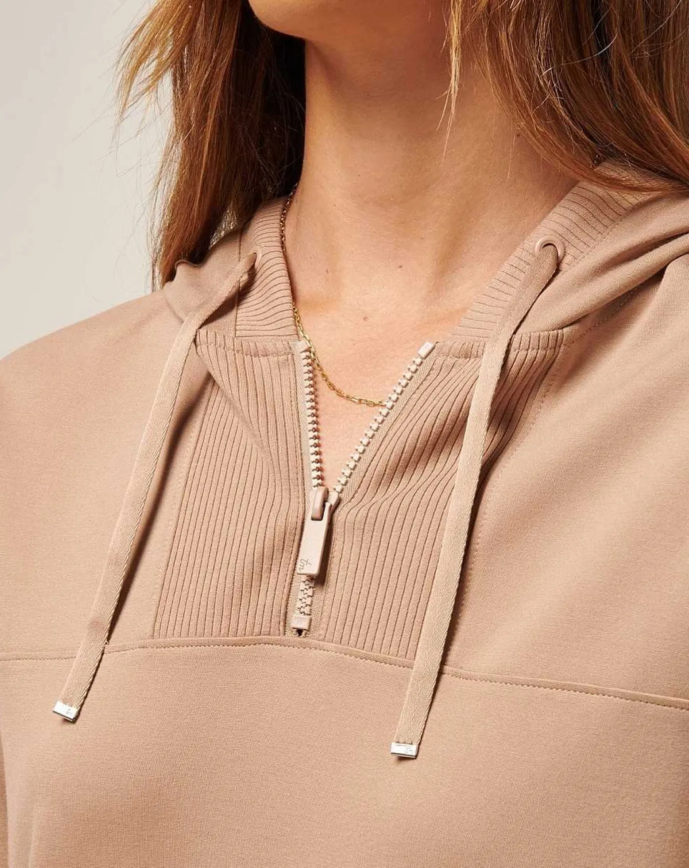TravisMathew Friday Ponte Half Zip Hoodie> Hoodies & Pullovers