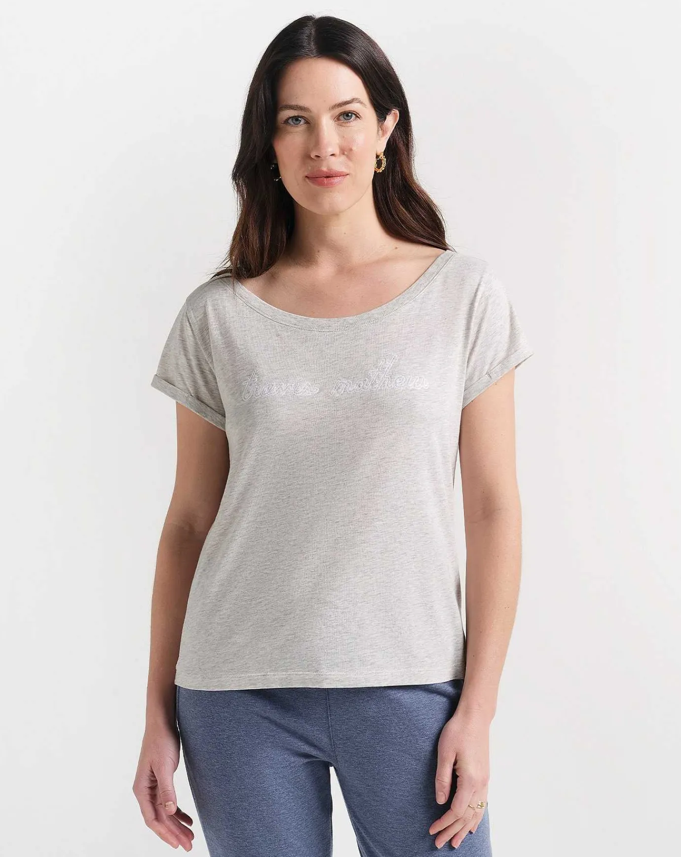 TravisMathew Girl Talk Tm Embroidered Tee> Tees