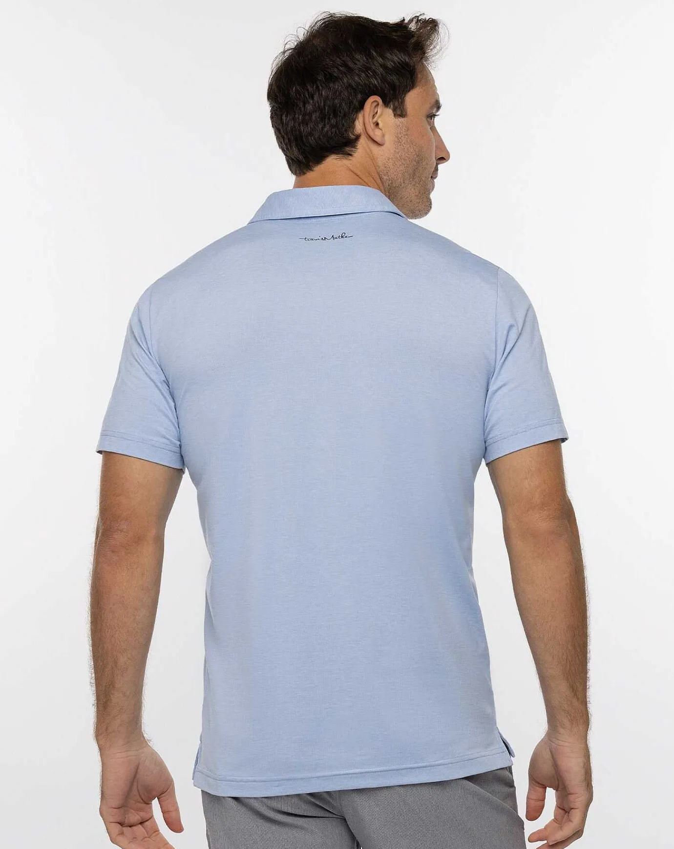 TravisMathew Green Canopy Polo> Polos