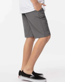 TravisMathew Grey Morning Youth Short> Youth Bottoms